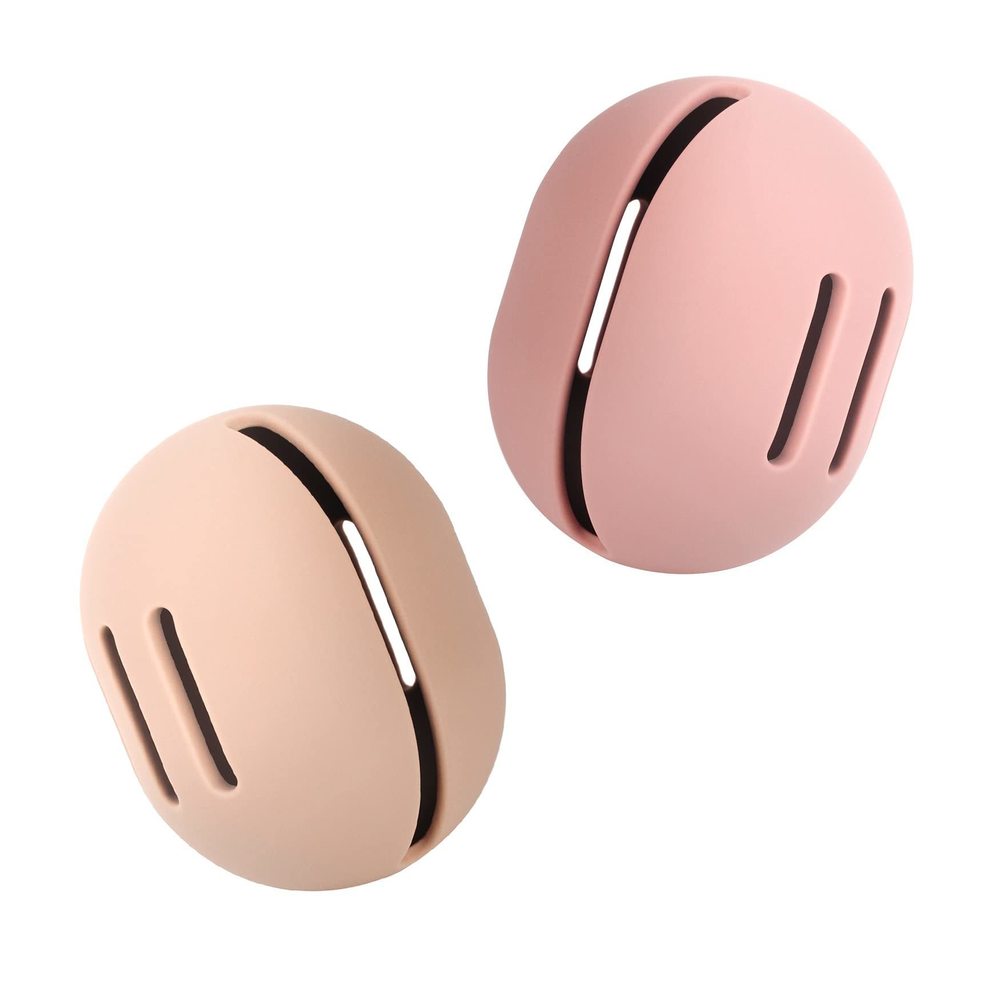 2 Pcs Makeup Sponge Holder – Shatterproof Eco-friendly Silicone Beauty Make Up🖖